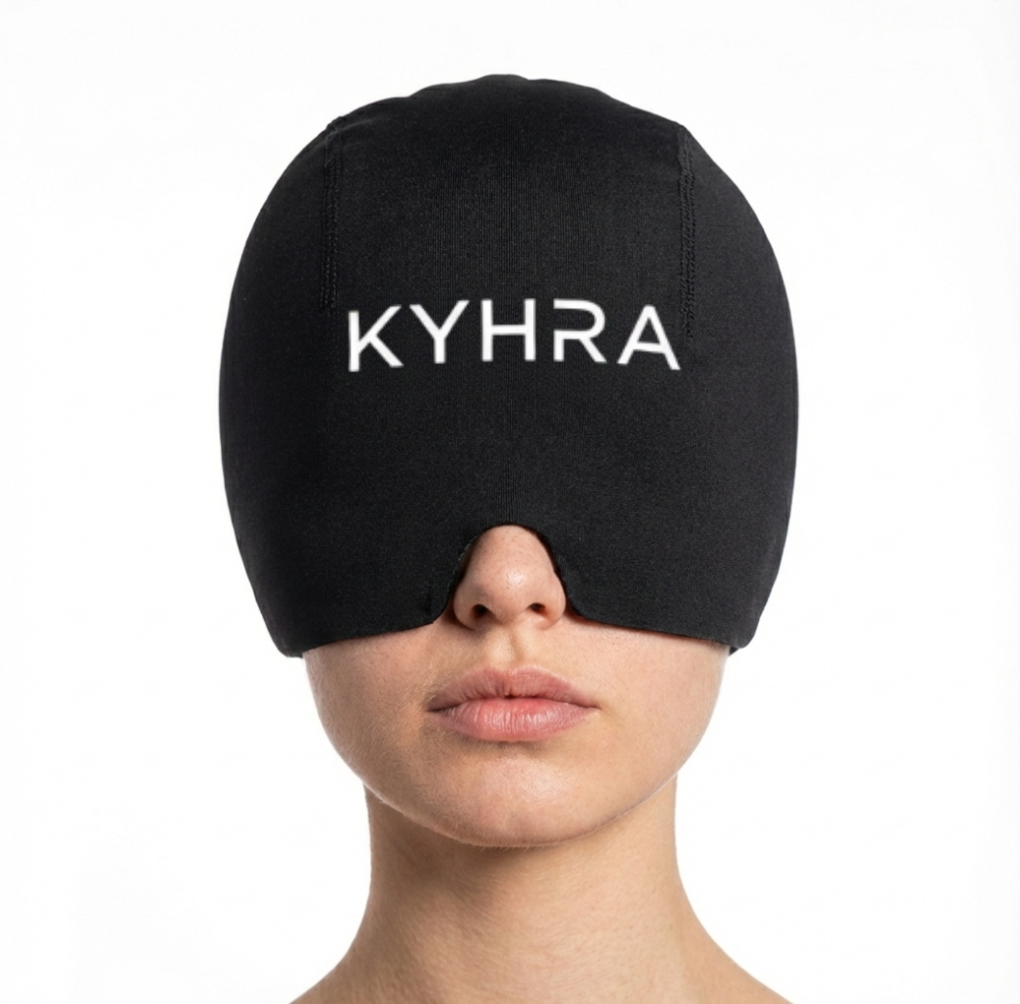 Kyhra MigraRelief™ – Máscara de gel terapéutica para migraña y estrés