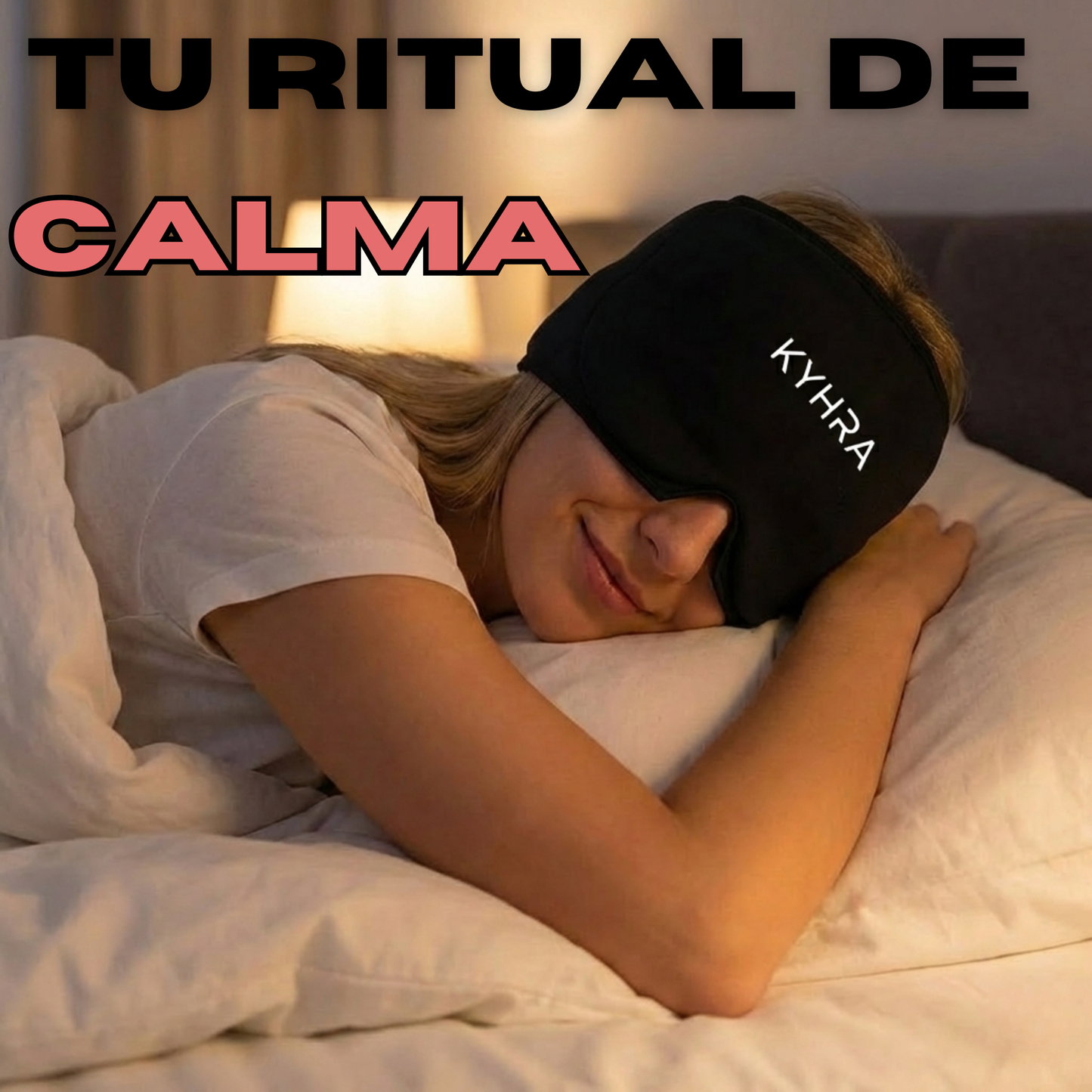 Kyhra MigraRelief™ – Máscara de gel terapéutica para migraña y estrés