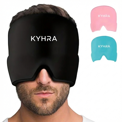 Kyhra MigraRelief™ – Máscara de gel terapéutica para migraña y estrés